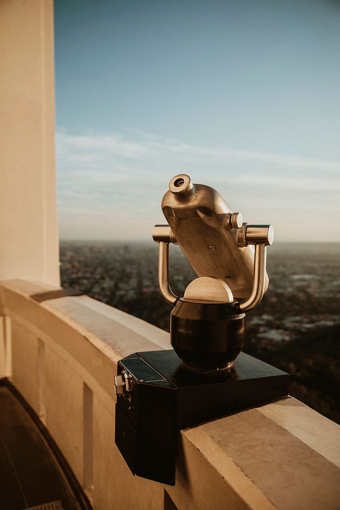 Los Angeles view from the Griffith Observatory, USA