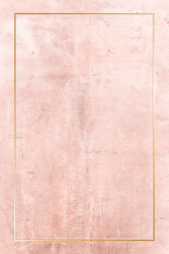 Blank pink rectangle frame background