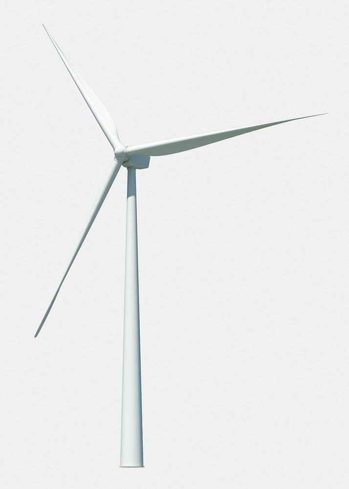 3D wind turbine, sustainable power source psd