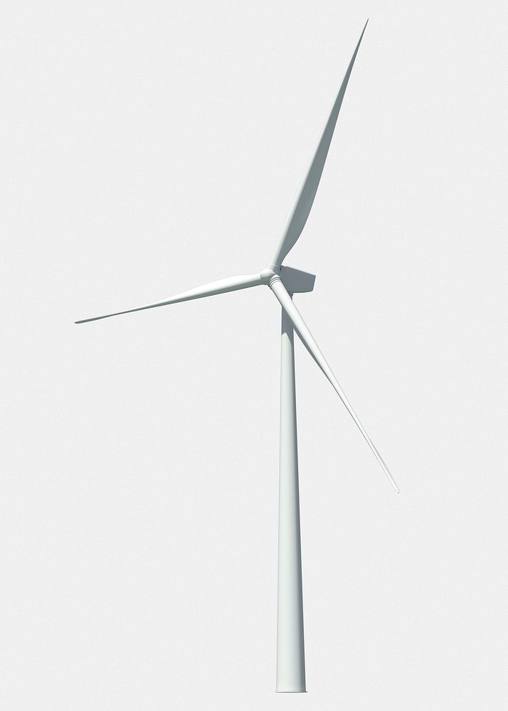 3D wind turbine, sustainable power source psd