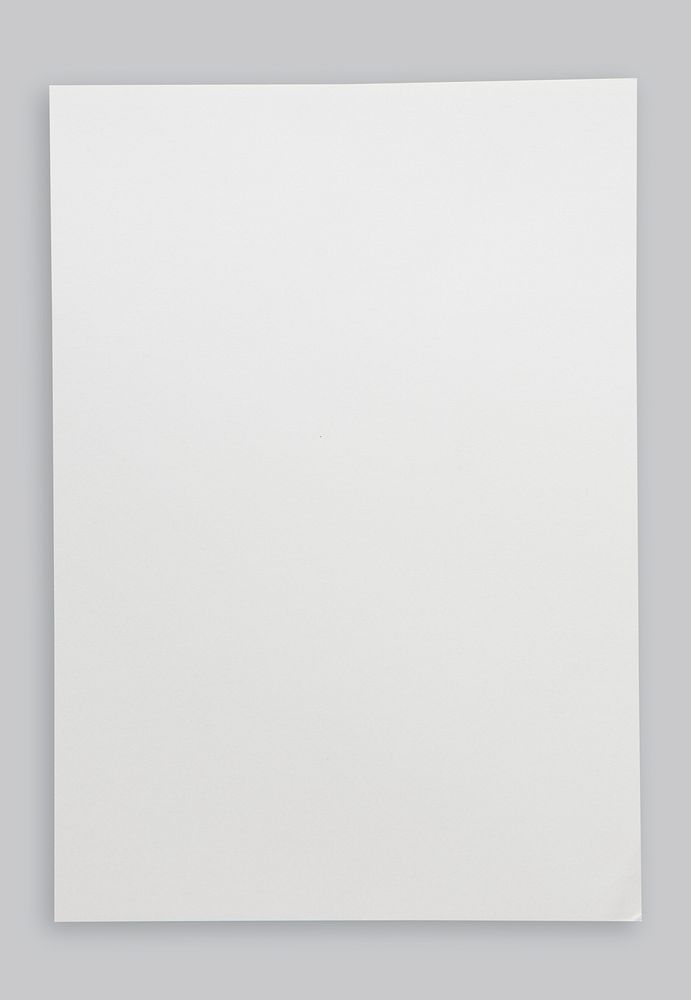 Blank paper with gray frame
