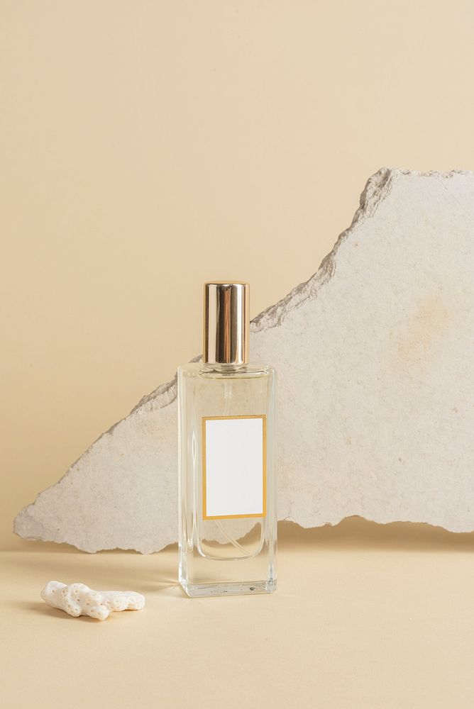 Blank perfume glass bottle design resource