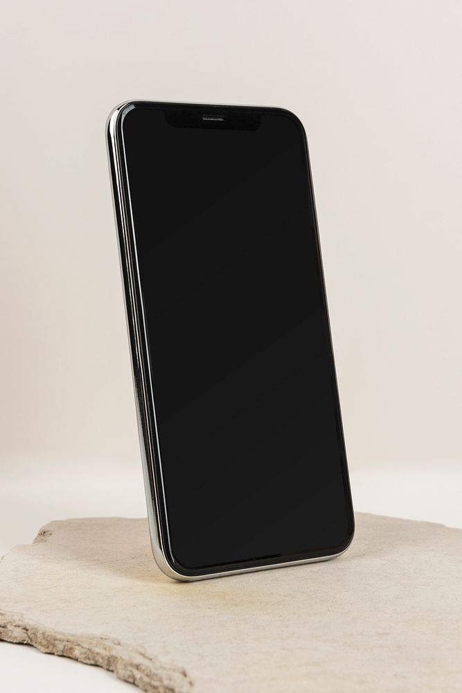 Digital mobile phone screen mockup