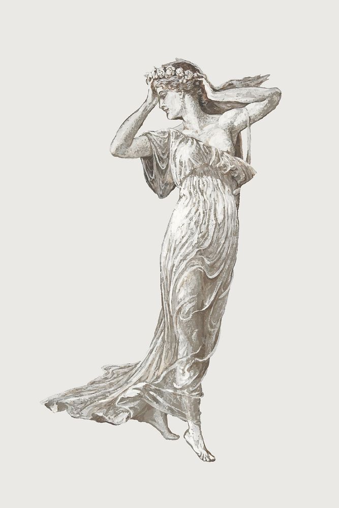 Vintage illustration of Venus vector