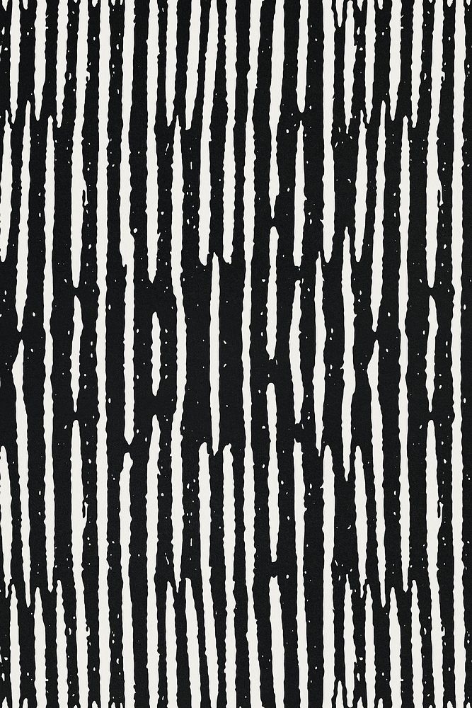 Vintage white vertical lines pattern art print, remix from artworks by Samuel Jessurun de Mesquita