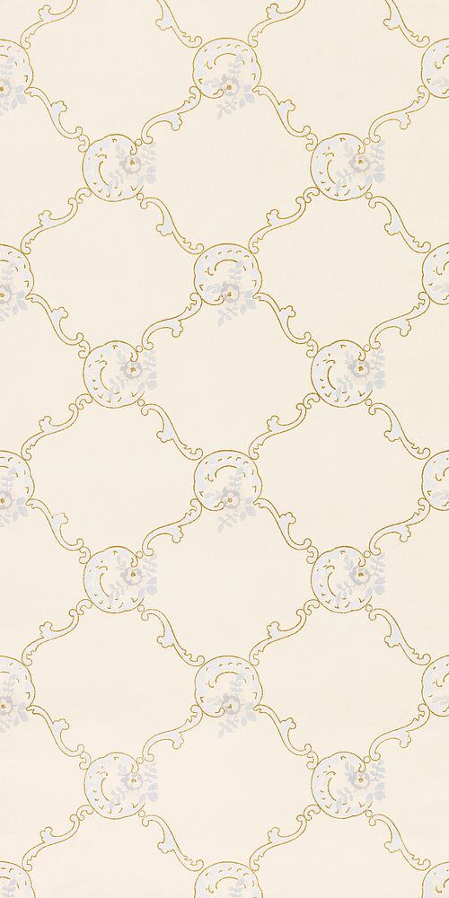 Acanthus foliage wallpaper (1860) pattern in high resolution by Frederick Beck & Co. Original from The Smithsonian.…