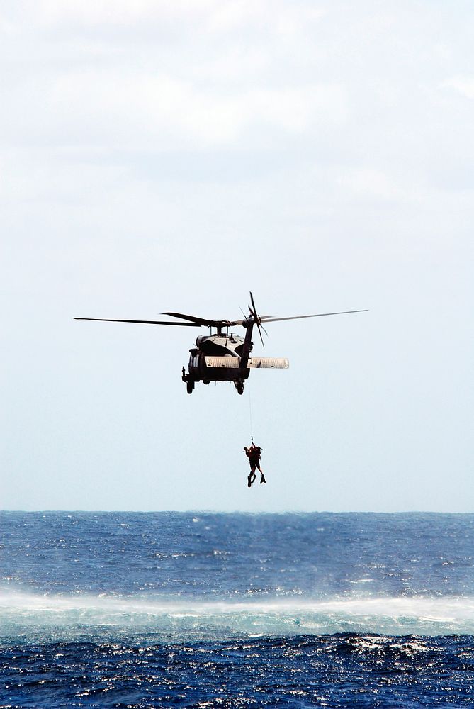 Rescue training exercise, known as Mode VIII. Original from NASA. Digitally enhanced by rawpixel.