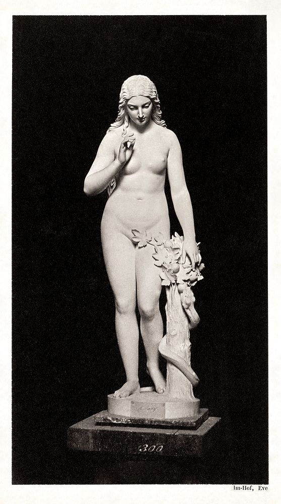 Im-Hof, Eve (1859) print in high resolution by James Anderson. Original from Getty Museum. Digitally enhanced by rawpixel.