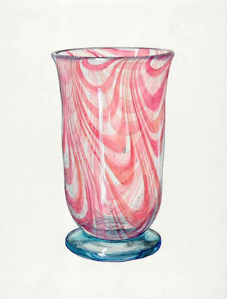 Glass (ca.1938) by Janet Riza. Original from The National Gallery of Art. Digitally enhanced by rawpixel.