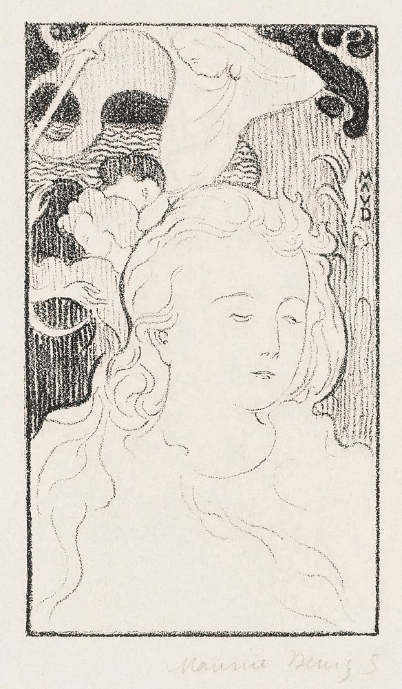 Poster voor Pell&eacute;as en M&eacute;lisande (Affiche voor Pell&eacute;as en M&eacute;lisande) (1893) print in high…
