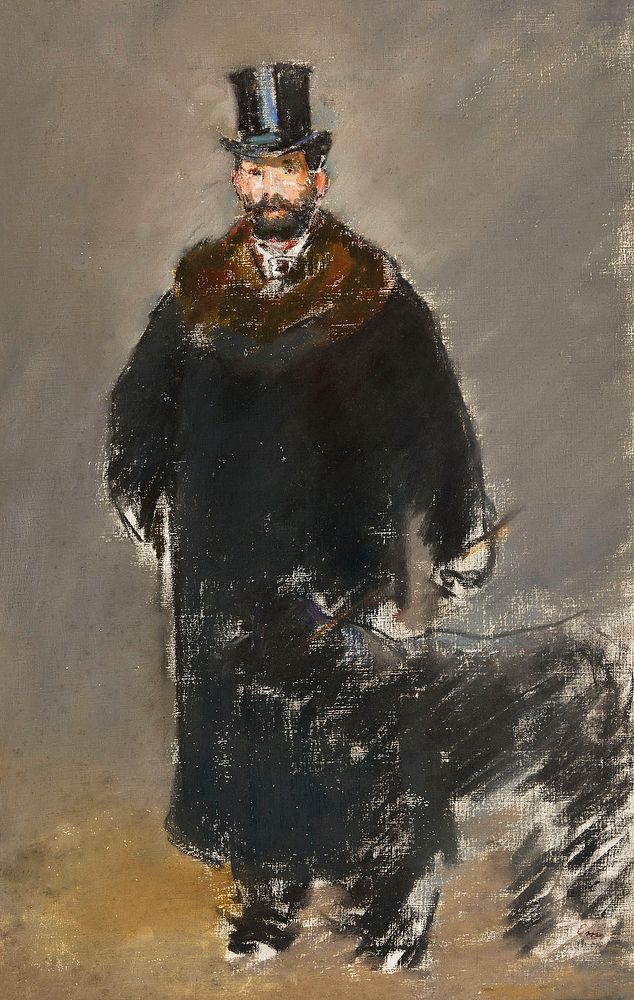 The Man with the Dog (c. 1882) painting in high resolution by édouard Manet. Original from The Art Institute of Chicago.…