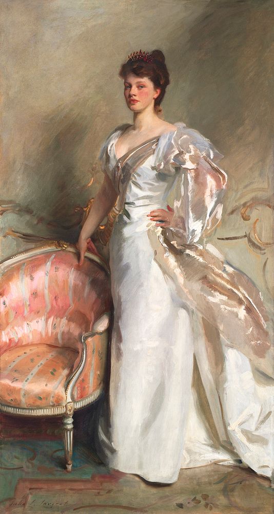 Mrs. George Swinton (Elizabeth Ebsworth) (1897) by John Singer Sargent. Original from The Art Institute of Chicago.…