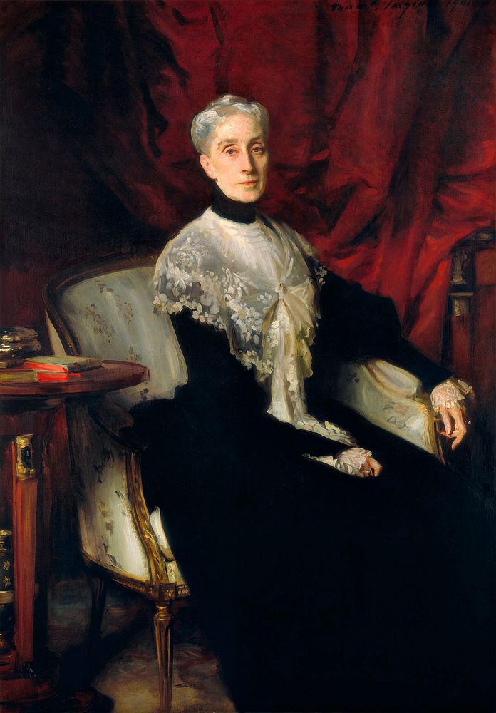 Ellen Peabody Endicott (Mrs. William Crowninshield Endicott) (1901) by  John Singer Sargent. Original from The National…
