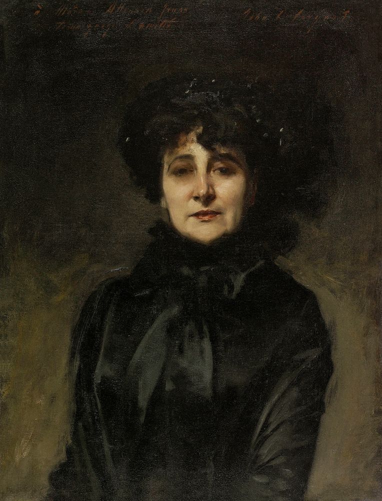 Portrait de Madame Allouard-Jouan (ca. 1884) by John Singer Sargent. Original from The Public Institution Paris…