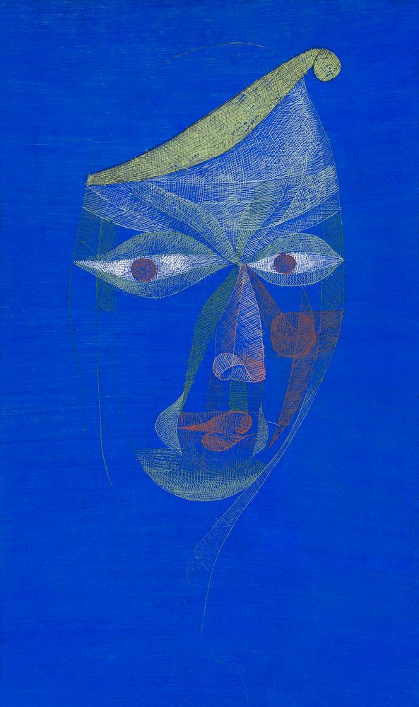Bildnis eines Asiaten (Portrait of an Oriental) (1924) by Paul Klee. Original from Yale University Art Gallery. Digitally…