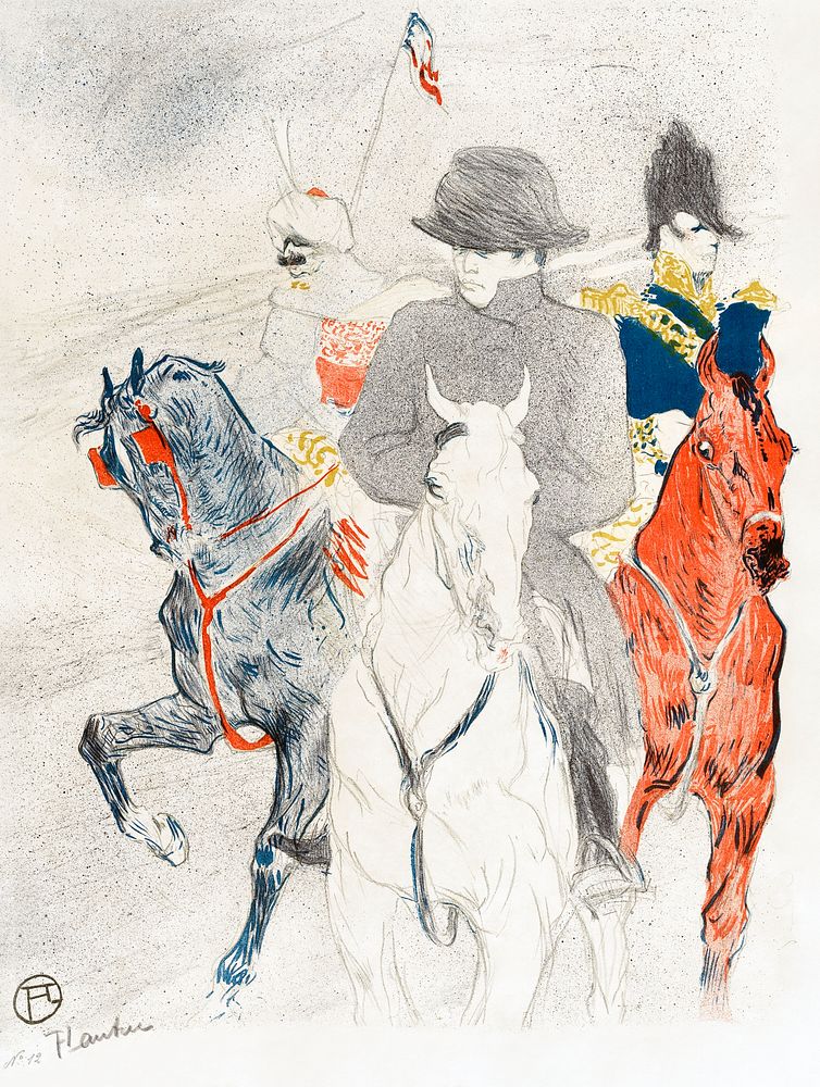 Napoleon (1895) print in high resolution by Henri de Toulouse–Lautrec. Original from The Cleveland Museum of Art. Digitally…