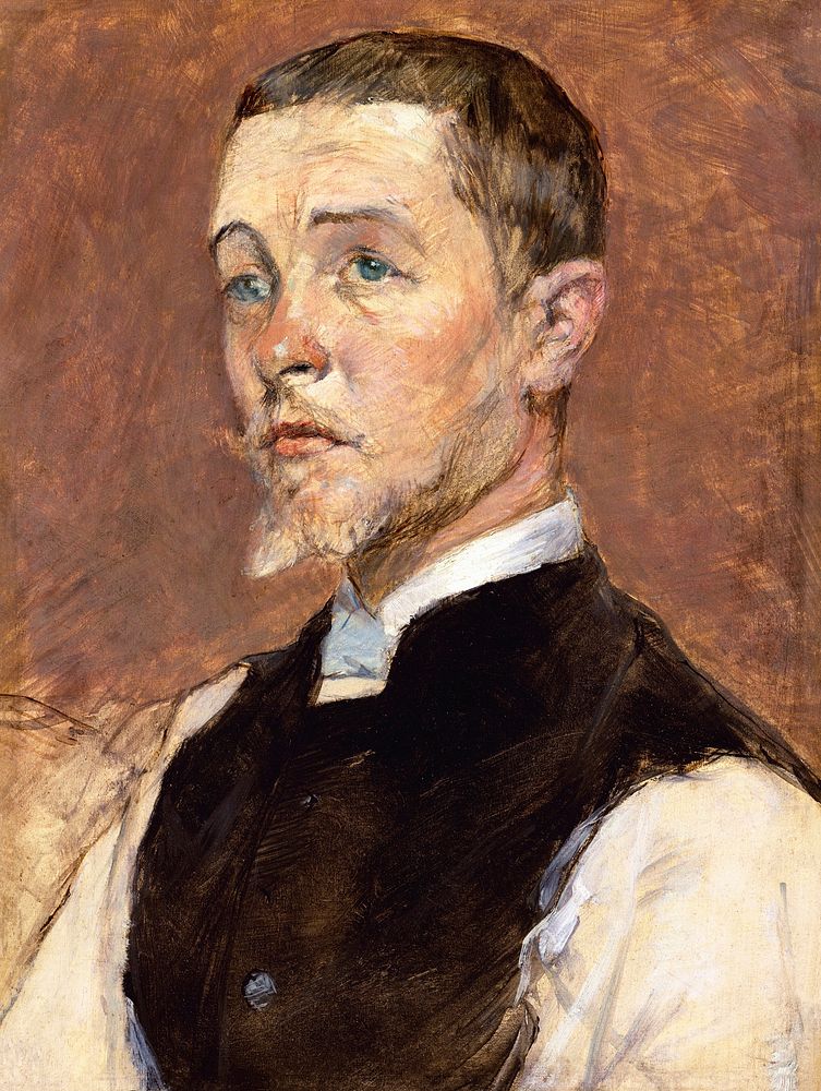 Albert (Ren&eacute;) Grenier (1858&ndash;1925) (1887) painting in high resolution by Henri de Toulouse&ndash;Lautrec.…