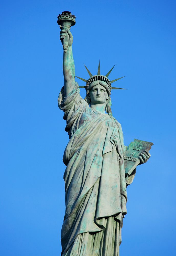 A bronze replica, one-fifth the size of the Statue of Liberty, commissioned by Frank Park Samford as the symbol for the…