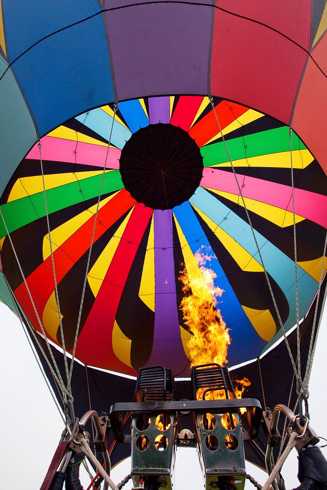 Decatur, Alabama annual Hot Air Balloon Jubilee Festival. Original image from Carol M. Highsmith&rsquo;s America, Library of…