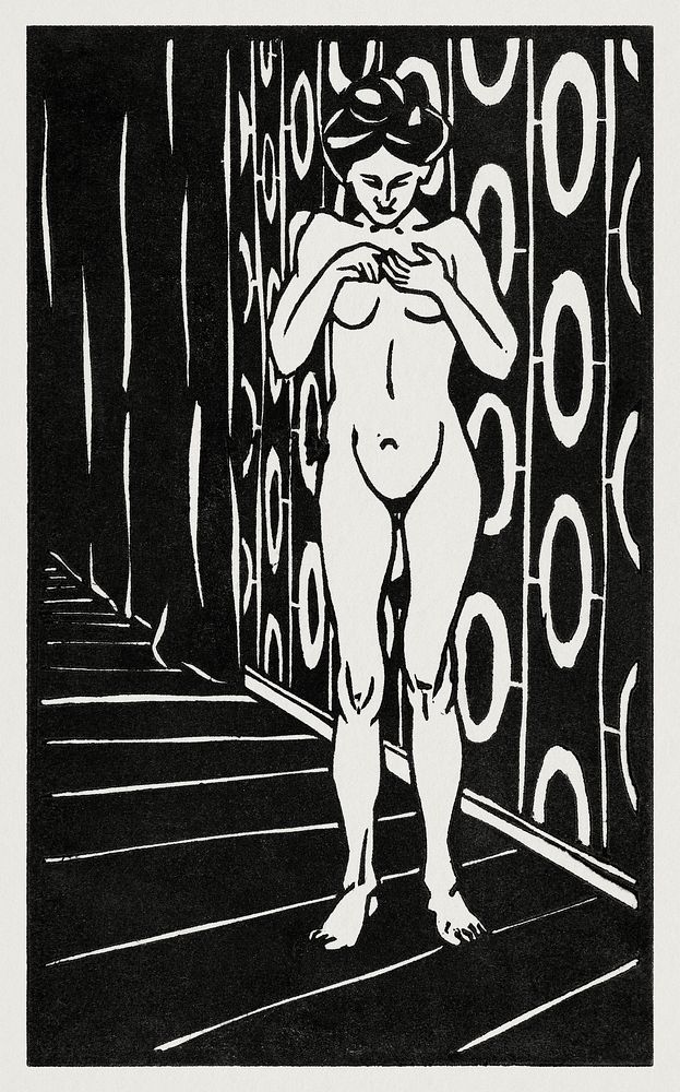 The Finger Game (1905) print in high resolution by Ernst Ludwig Kirchner. Original from The National Gallery of Art.…