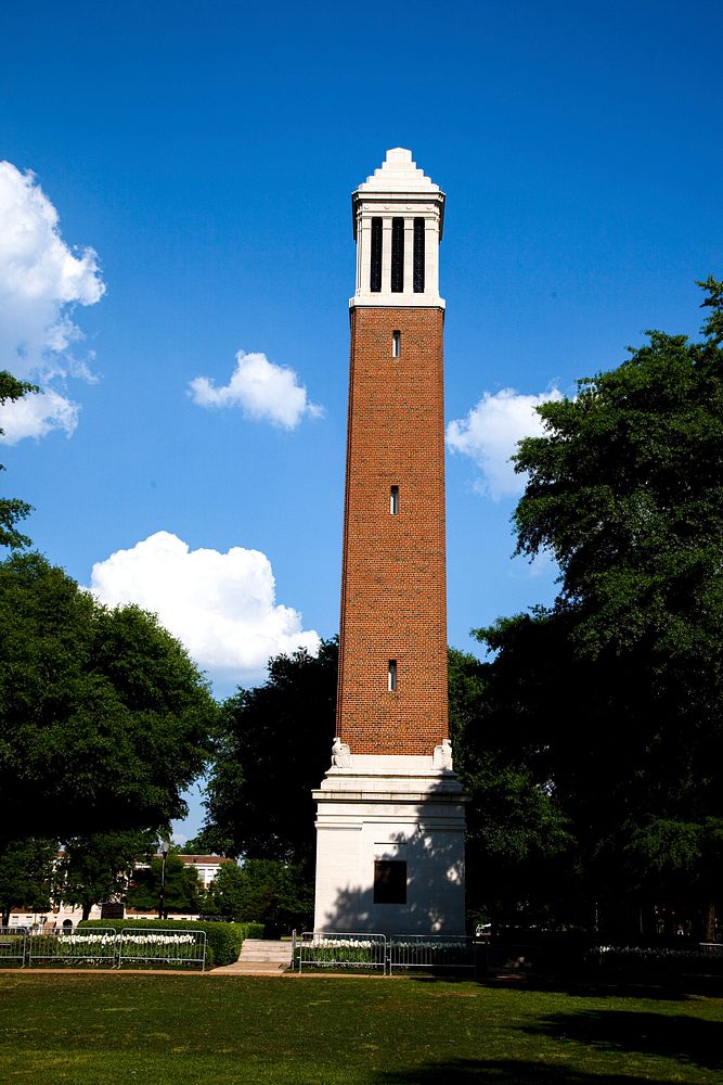 The Denny Chimes in Tuscaloosa, Alabama. Original image from Carol M. Highsmith&rsquo;s America, Library of Congress…