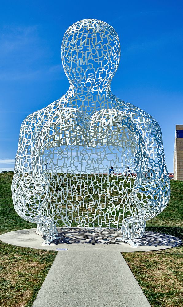 Nomade sculpture in Des Moines, Iowa's, Papajohn Sculpture Park. Original image from Carol M. Highsmith&rsquo;s America…