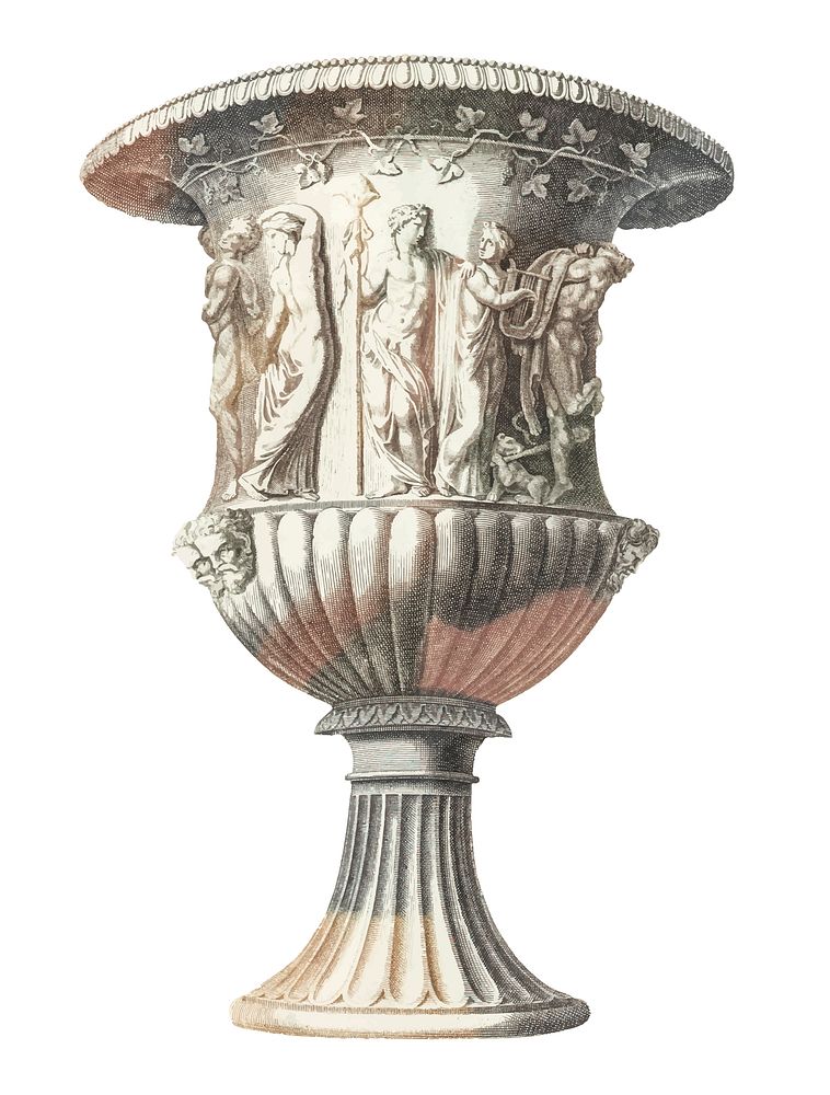 Vintage illustration of Medici vase