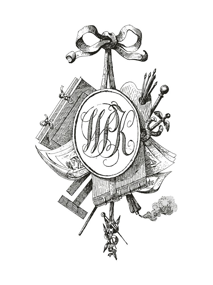 Title vignette with monogram W.P.K. (1808) by Jean Bernard (1775-1883). Original from the Rijks Museum. Digitally enhanced…