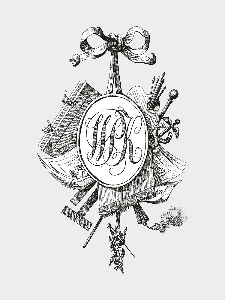 Title vignette with monogram W.P.K. (1808) by Jean Bernard (1775-1883). Original from the Rijks Museum. Digitally enhanced…