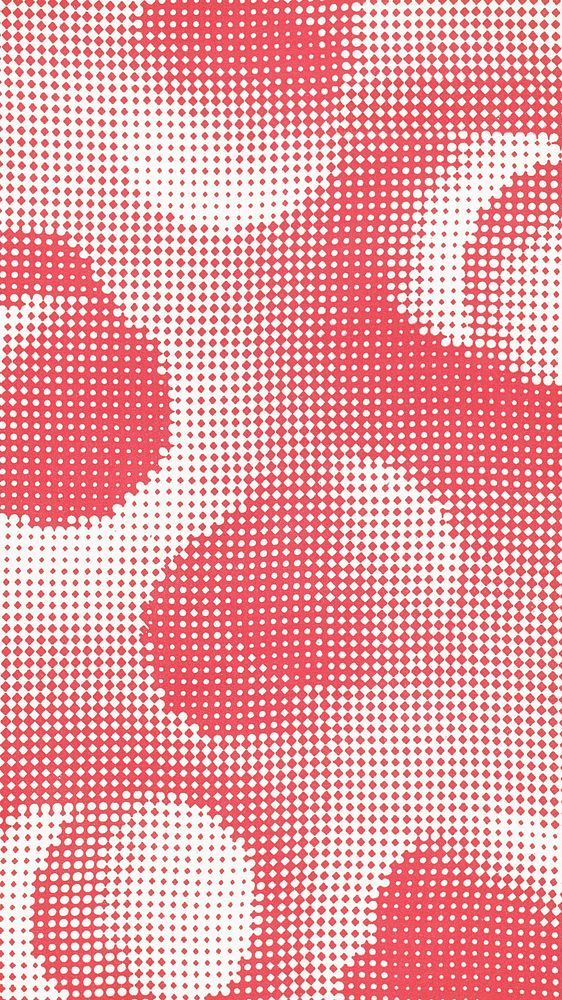 Abstract red iPhone wallpaper background. Remixed from public domain artwork.