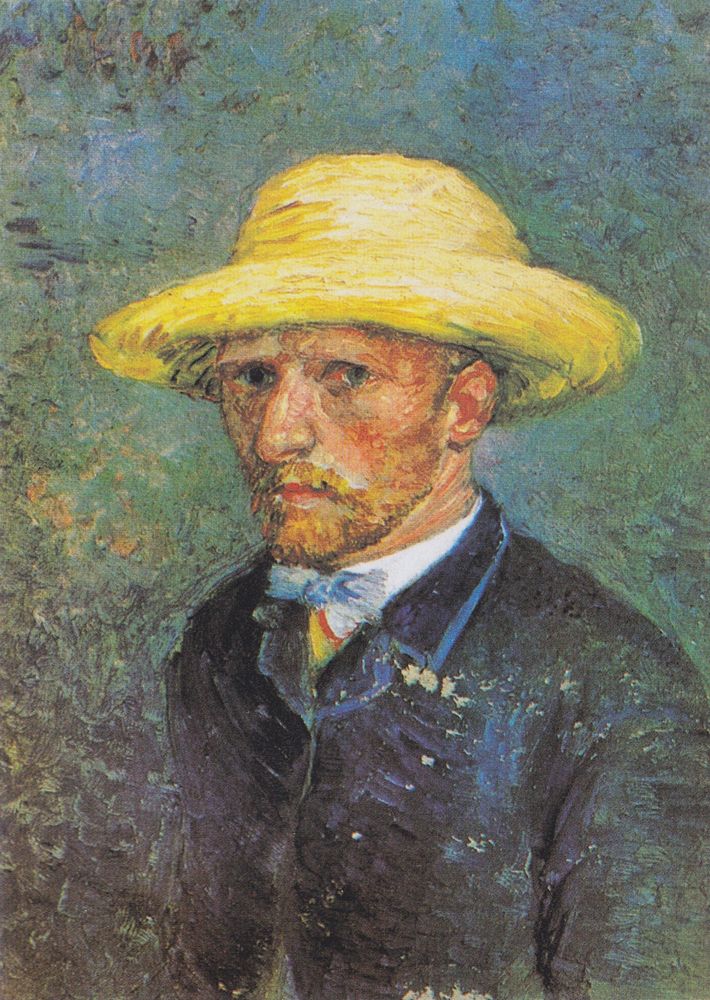 Vincent van Gogh's Portrait of Theo van Gogh (1887) famous painting. Original from Wikimedia Commons. Digitally enhanced by…