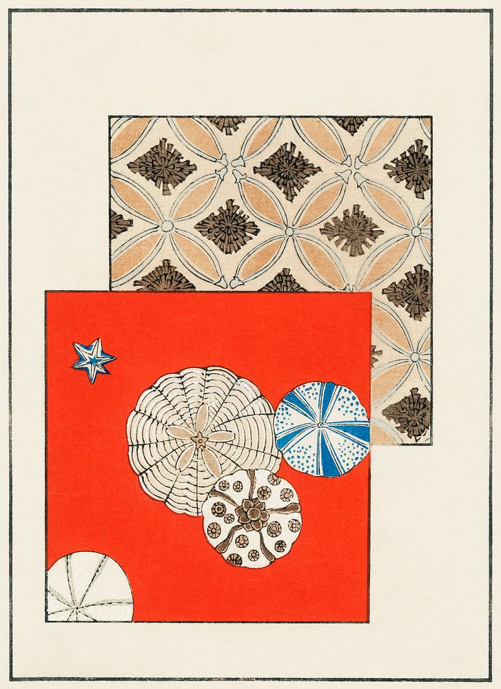 Lantern illustration. Digitally enhanced from our own original edition of Shin Bijutsukai
