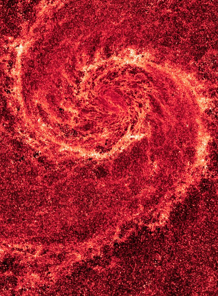 The two-faced whirlpool galaxy is a dense dust in M51, comprised of the narrow lanes of dust revealed by Hubble reflect the…