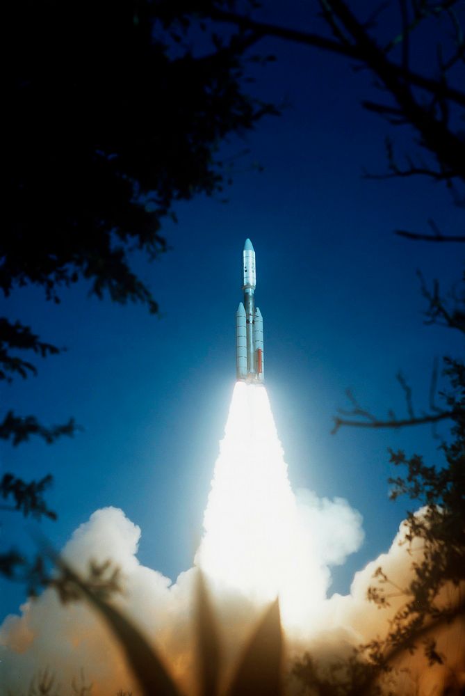 NASA's Voyager 2 was launched on Aug. 20, 1977 from the NASA Kennedy Space Center at Cape Canaveral in Florida. Original…