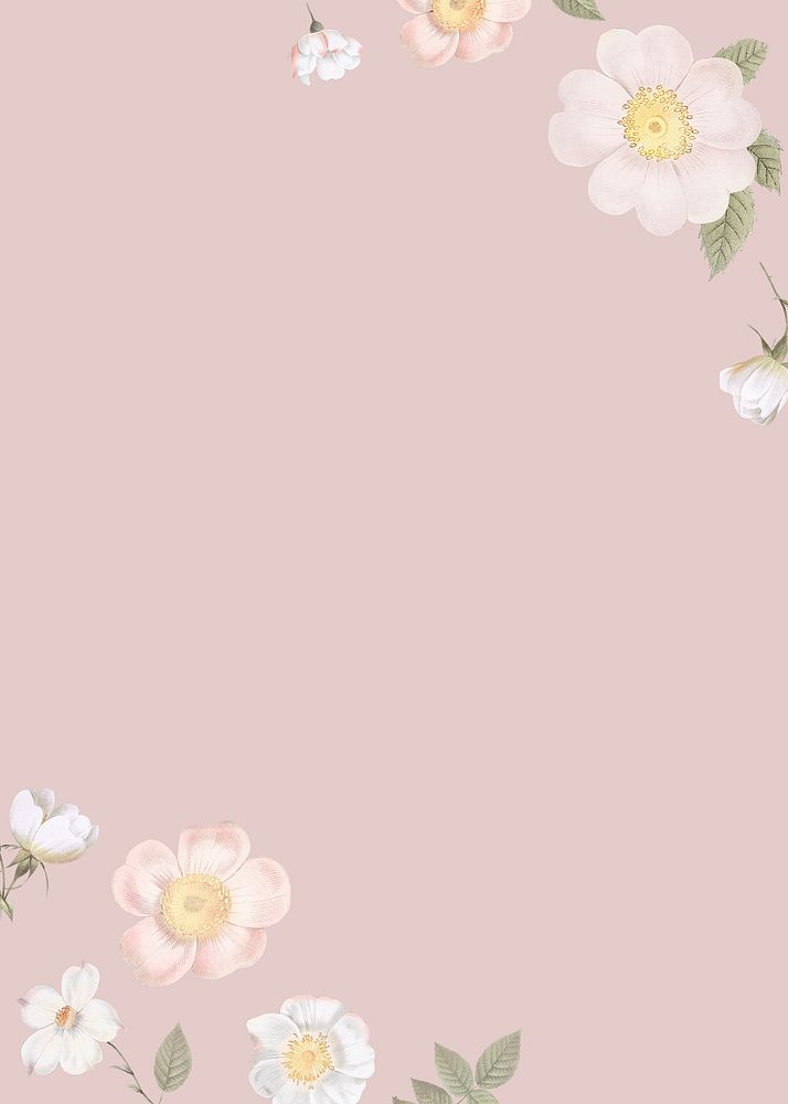 Blank elegant floral frame design | Premium Photo - rawpixel