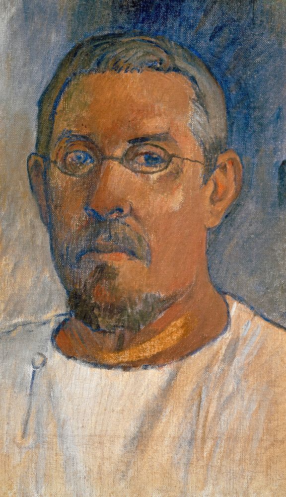 Paul Gauguin's Self-Portrait (1903) famous painting. Original from the Kunstmuseum Basel Museum. Digitally enhanced by…