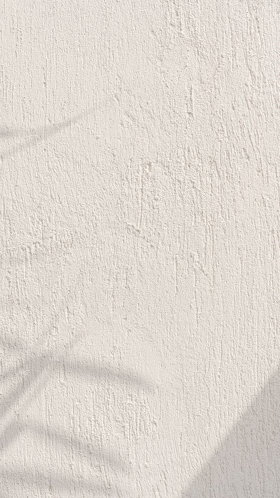 Minimalist iPhone wallpaper, white background, botanical shadow