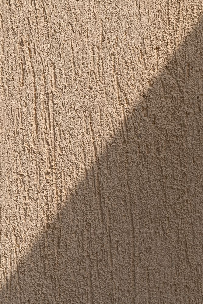 Light and shadow on a concrete wall