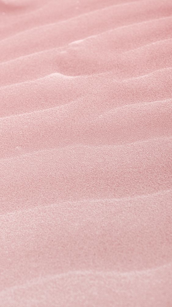 Natural pink sand on the beach mobile wallpaper