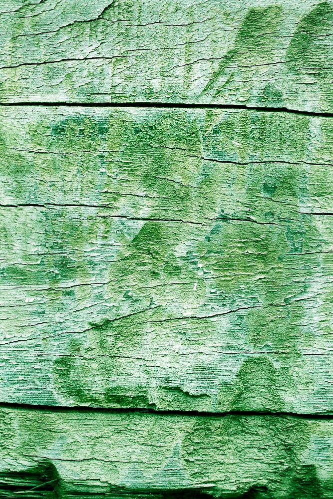 Green coarse wooden surface texture