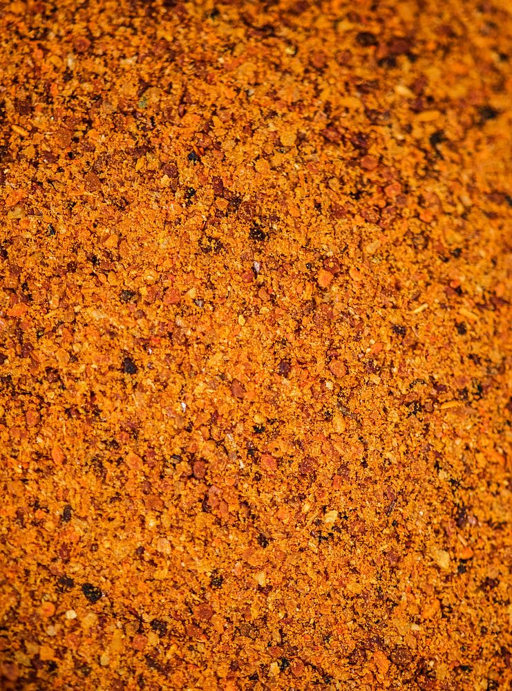 Closeup of spice power texture