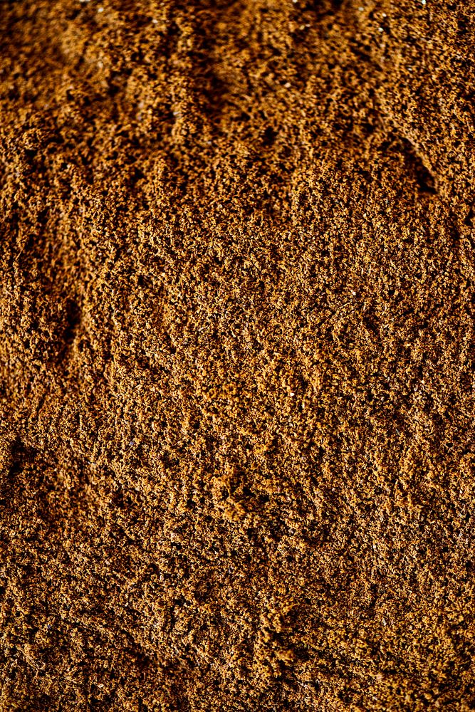 Closeup of spice power texture