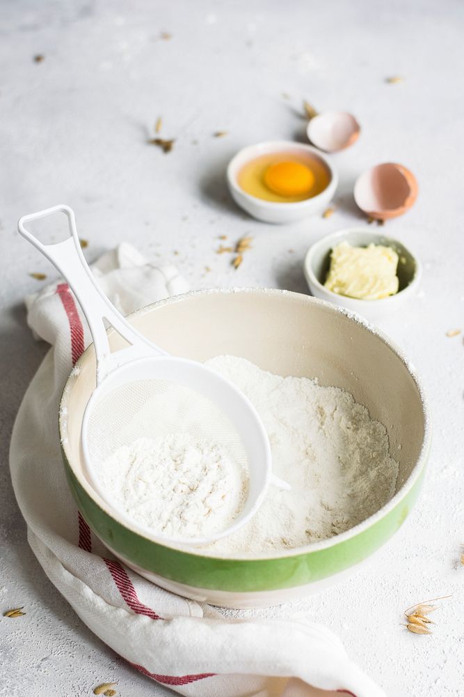 All-purpose flour in a bowl