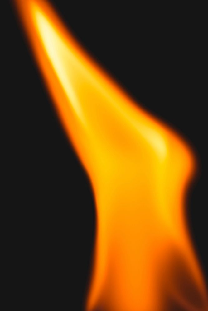 Burning flame background, fire realistic image