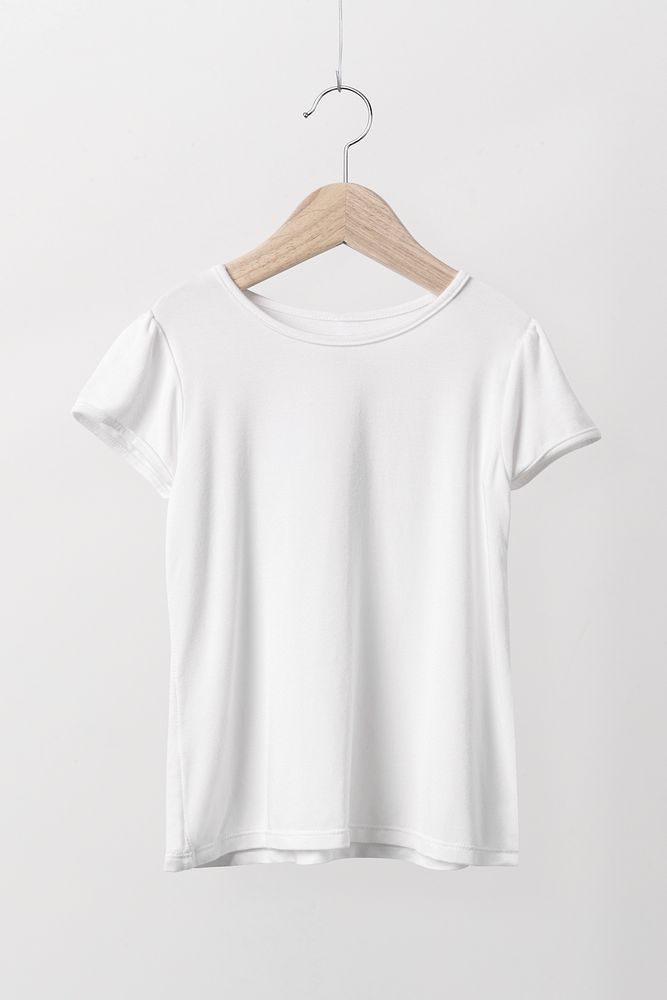 Women&rsquo;s t-shirt, white casual fashion in realistic design