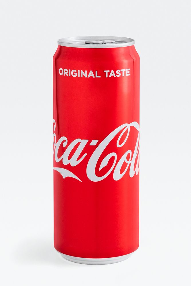 Coca-Cola original taste in a can. JANUARY 29, 2020 - BANGKOK, THAILAND