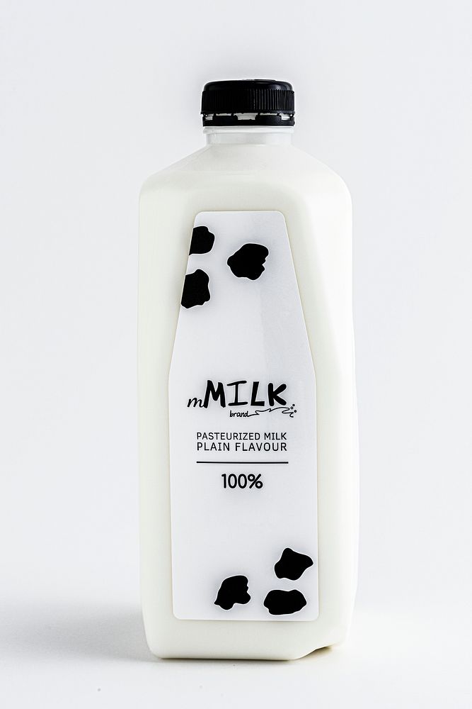 mMilk, pasteurized milk plain flavor. JANUARY 29, 2020 - BANGKOK, THAILAND