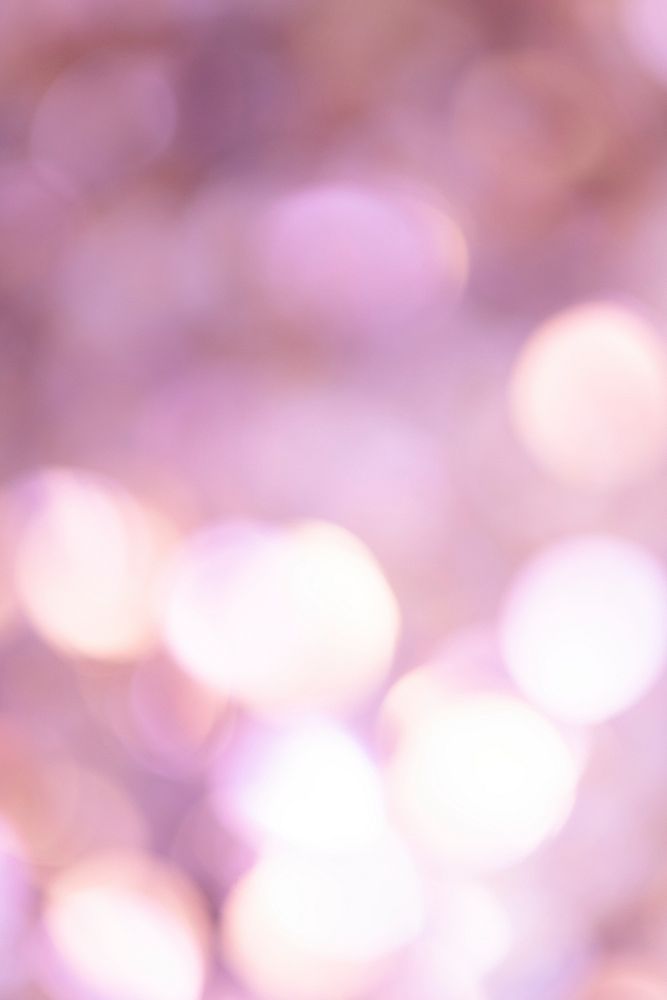 Abstract blurred pink bokeh lights background