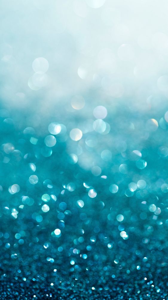 Sparkly teal glitter background