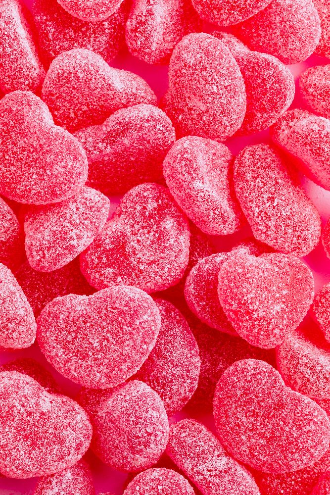 Red sweet candies 